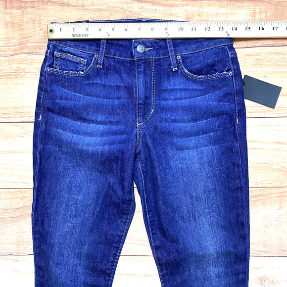 Joe's Jeans Skinny Ankle Curved Hem Denim Pants Henrietta Size 26 Nwt $189 Fall - Picture 8 of 14